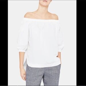 Rag & Bone white cotton blouse